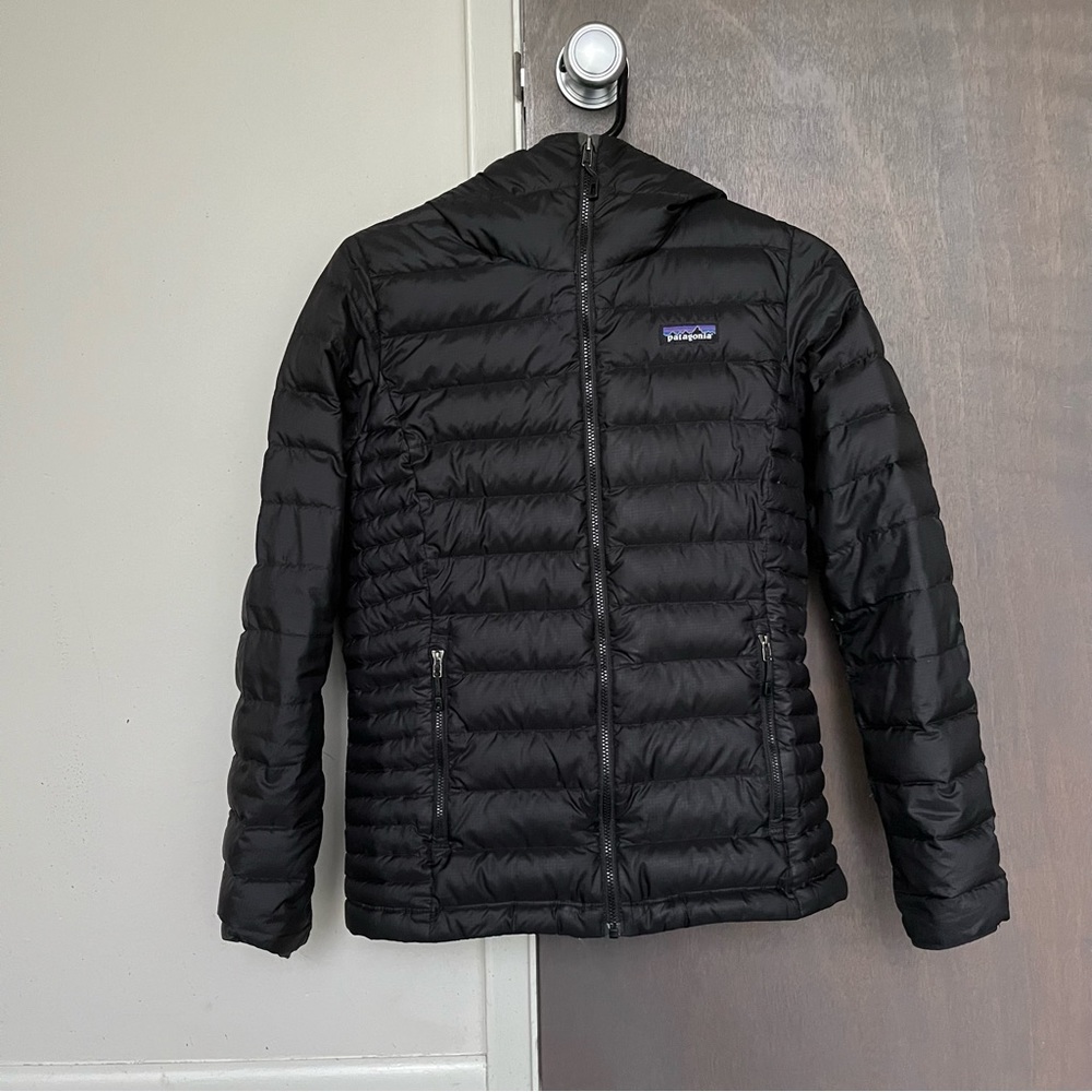 Patagonia Black Down Sweater Hoodie - Women's XS